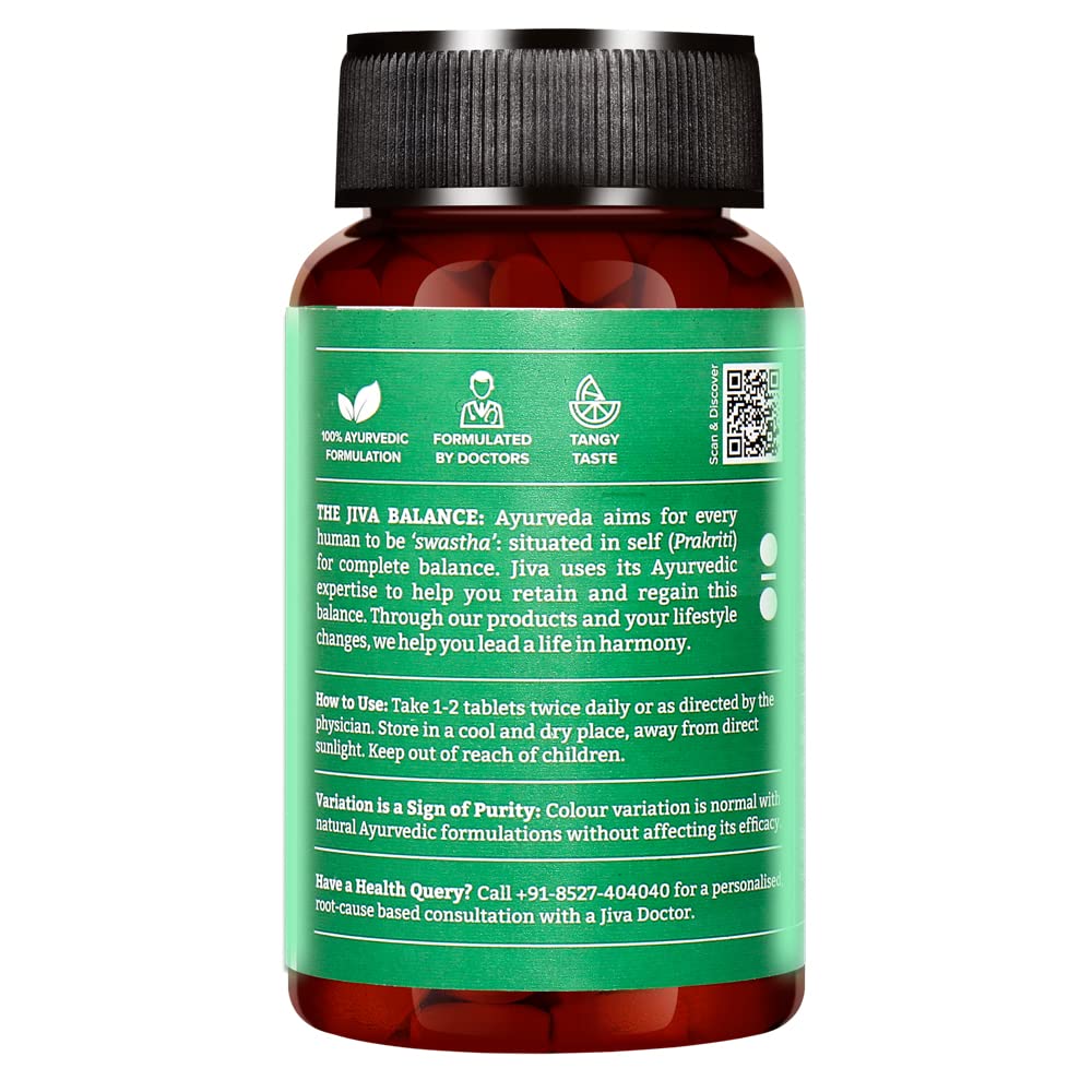 Jiva Digest-All Tablet & Pachak Vati Tablet - 120 Tablet each (Combo Of 2) | Helpful In Indigestion, Bloating & Acidity | 100% Pure & Natural