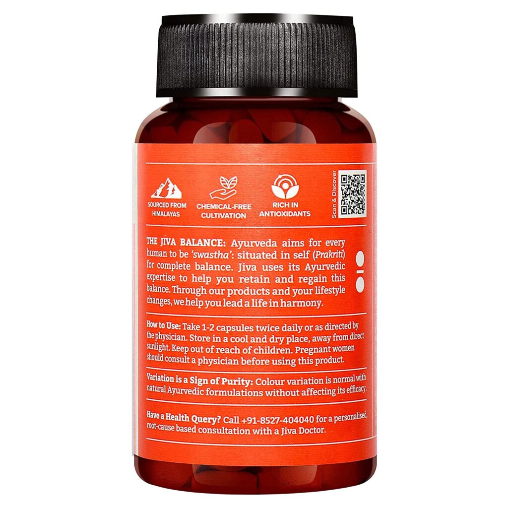 JIva Ayurveda Kutki (60 Capsule) For liver functioning, Obesity, Diabetes or any kind of liver disorders