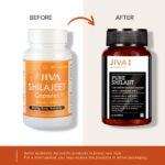 Jiva Ayurveda Pure Shilajeet (60 Capsules) For vigour and vitality, energy and power, brain function