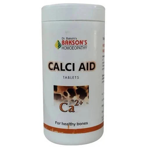 Bakson's Homeopathy Calci Aid Tablets - 75 Tablets