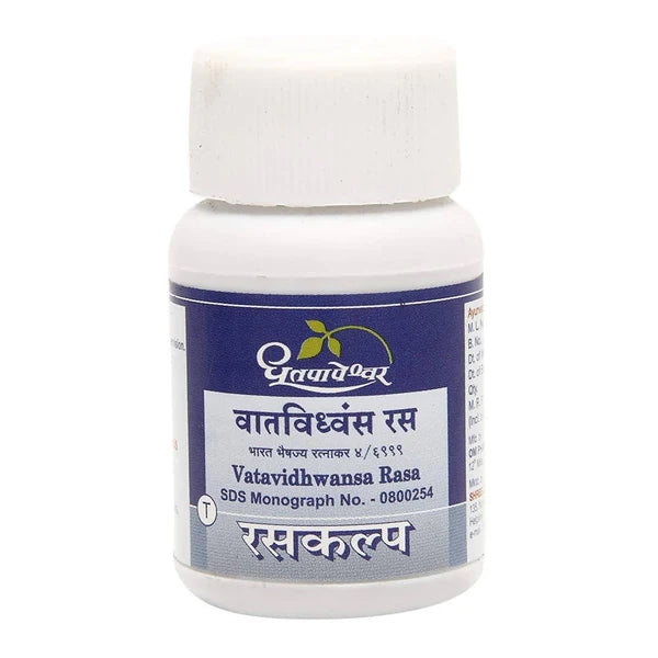 Dhootapapeshwar Vatavidhwansa Rasa Tablets - 25 Tablets