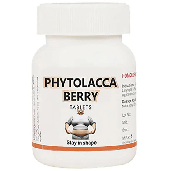 Bakson's Homeopathy Phytolacca Berry Tablets - 75 tabs