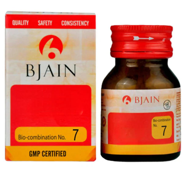 Bjain Homeopathy Bio Combination No.7 Tablet - 25 Gm