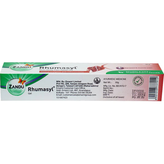 Zandu Rhumasyl Gel - 30 gm
