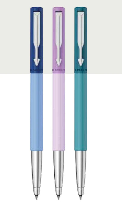 Parker Vector Standard Colour Block Roller Ball Pen | Ink Colour - Blue ( multicolour)