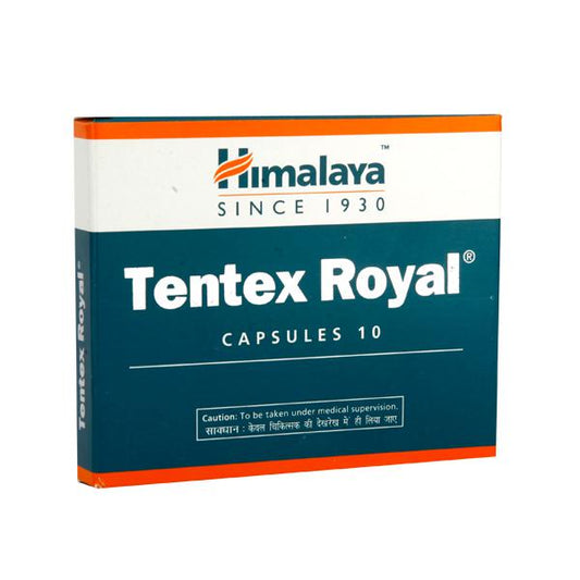 Himalaya Tentex Royal (10 Capsules) For strength and stamina, relaxation of vascular smooth muscles