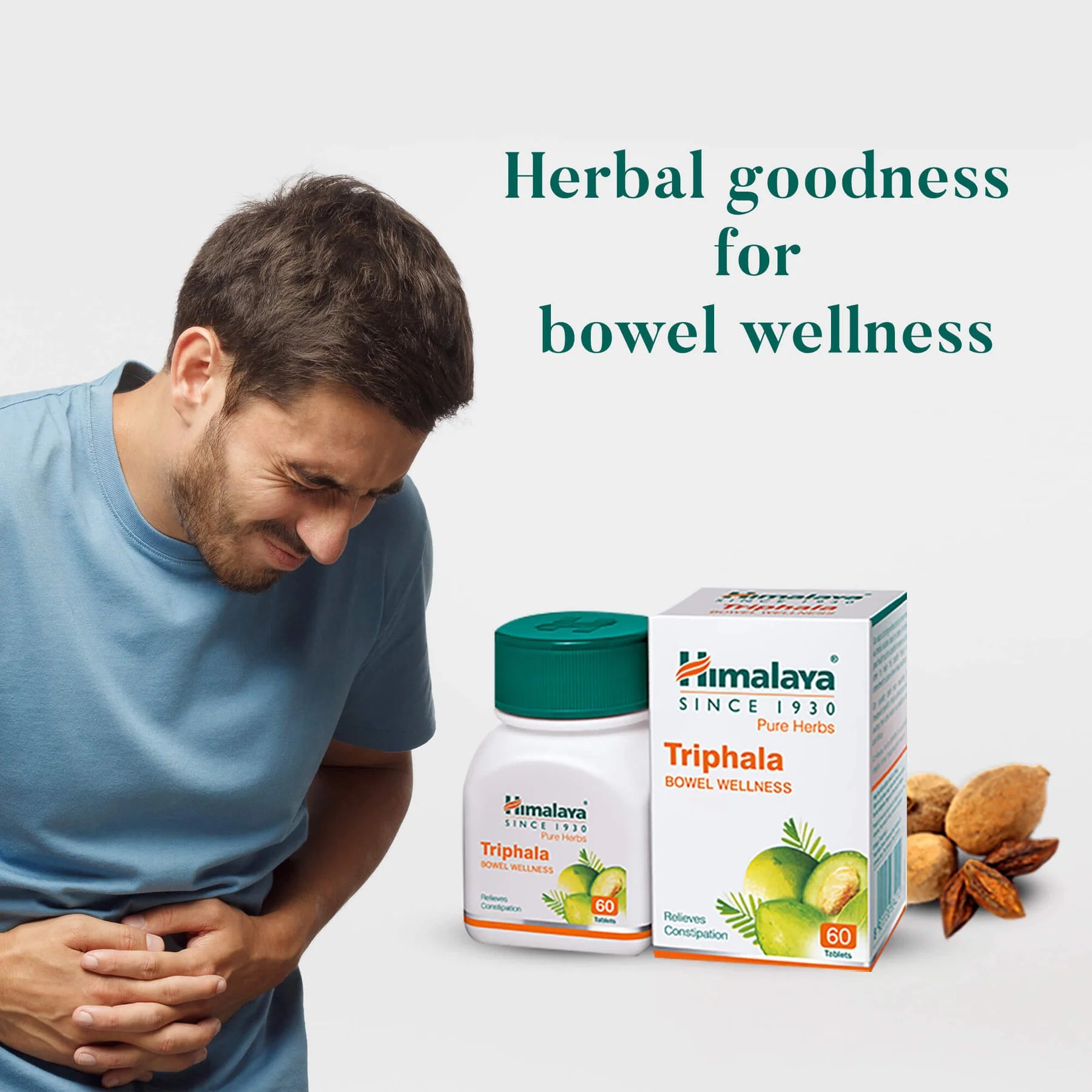 Himalaya Triphala tablets 60 tablets improves bowel movement