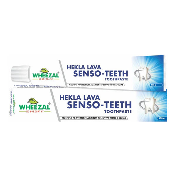 Wheezal Hekla Lava Senso Teeth Toothpaste - 100 gm