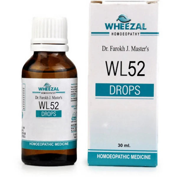 Wheezal Homeopathy WL-52 Drops - 30 ml