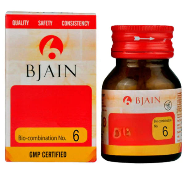 Bjain Homeopathy Bio Combination No.6 Tablet - 25 Gm
