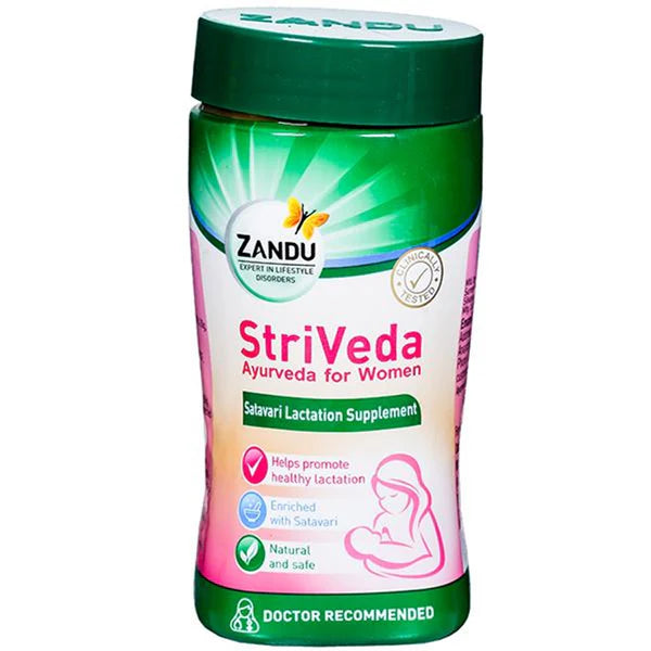 Zandu StriVeda Satavari Lactation Supplement - 210 gm - Pack of 1