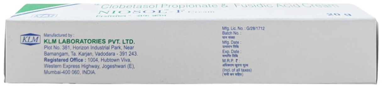 Niosol-F Cream 20 gm Cream