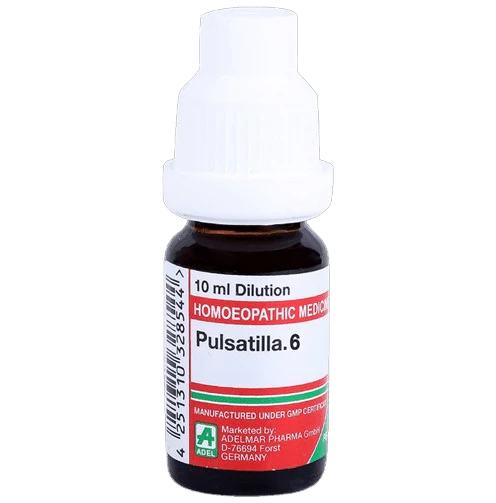 Adel Homeopathy Pulsatilla Dilution - 6 CH - 10 ml