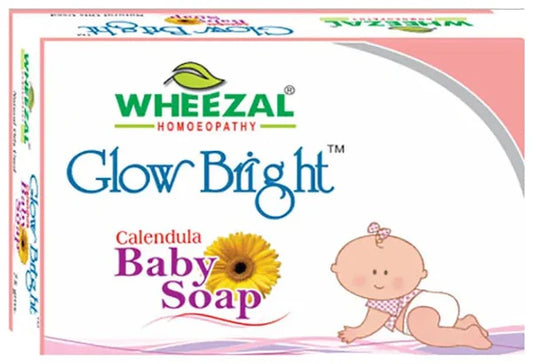 Wheezal Glow Bright Calendula Baby Soap - 75 gm
