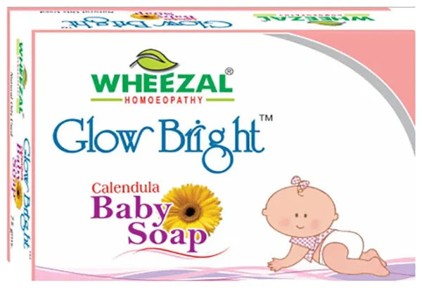 Wheezal Glow Bright Calendula Baby Soap - 75 gm