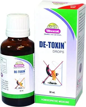 Wheezal Homeopathy De-Toxin Drops - 30 ml