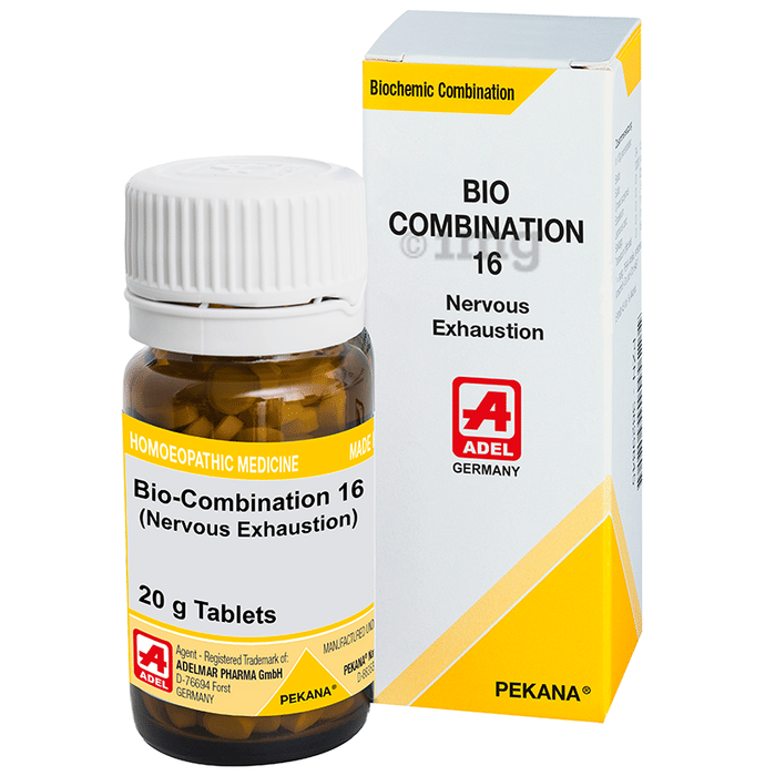 Adel Homeopathy Bio-Combination 16 Tablets - 20 gm