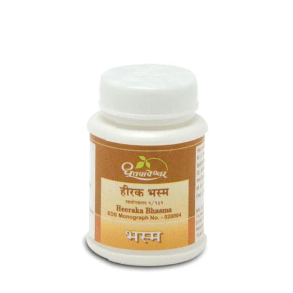 Dhootapapeshwar Heeraka Bhasma - 100 mg