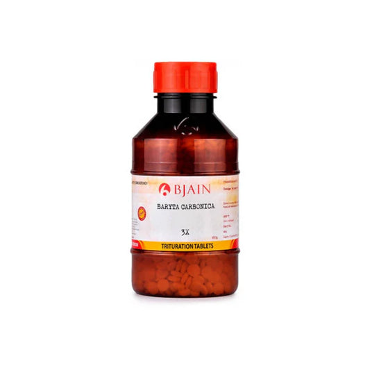Bjain Homeopathy Baryta Carbonica Trituration Tablets - 25 gm - 3X