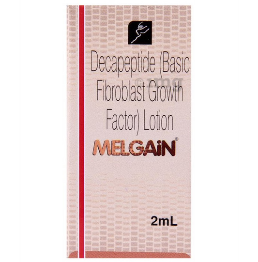 Melgain Decapeptide Lotion 5ml Basic Fibroblast Growth Factor For Vitiligo