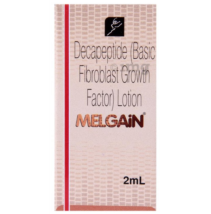 Melgain Decapeptide Lotion 5ml Basic Fibroblast Growth Factor For Vitiligo