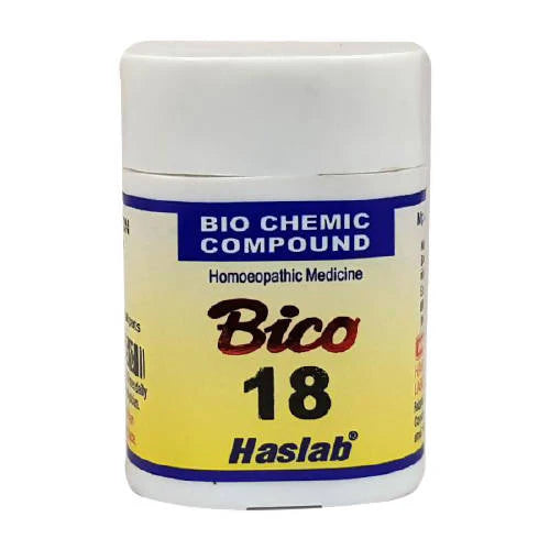 Haslab Homeopathy Bico 18 Biochemic Compound Tablets - 20 gm