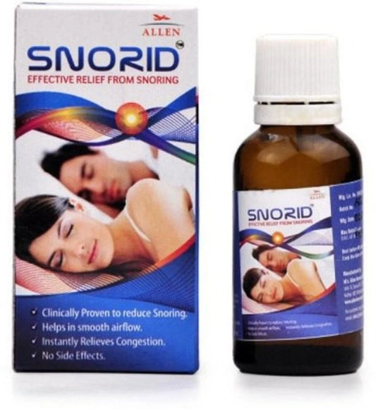 Allen Homeopathy Snorid Drops - 30 ml