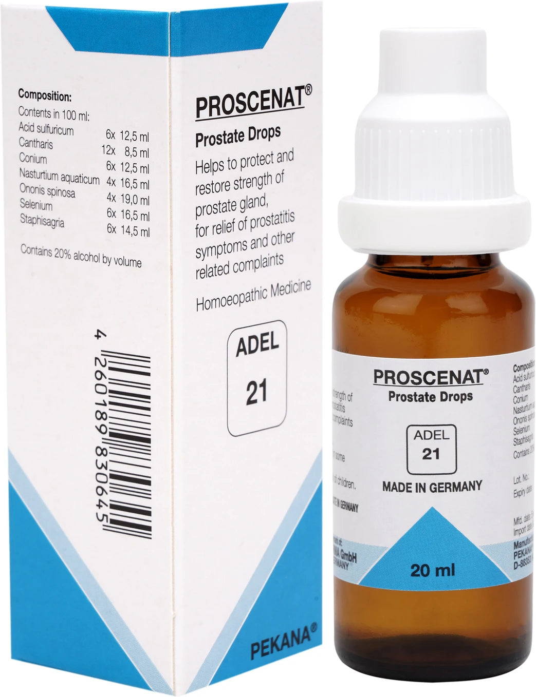 Adel Homeopathy 21 Proscenat Drop (20ML) - 20 ml