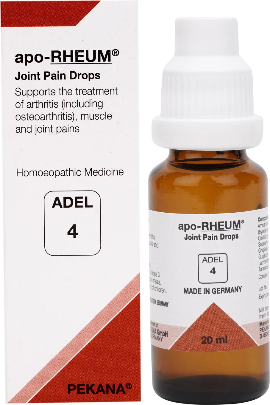 Adel Homeopathy 4 Apo-Rheum Drops - 20 ml