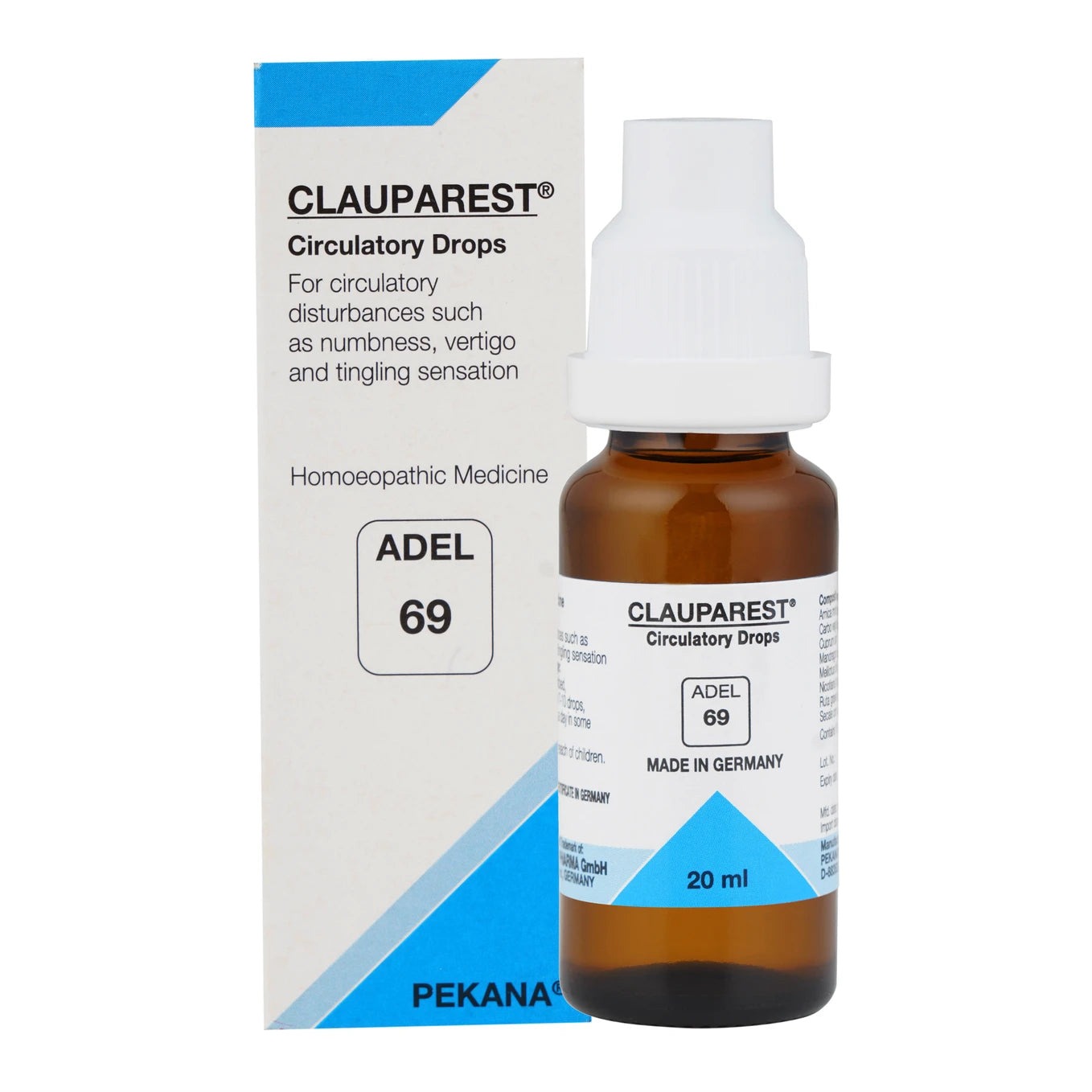 Adel Homeopathy 69 Clauparest Drop - 20 ml