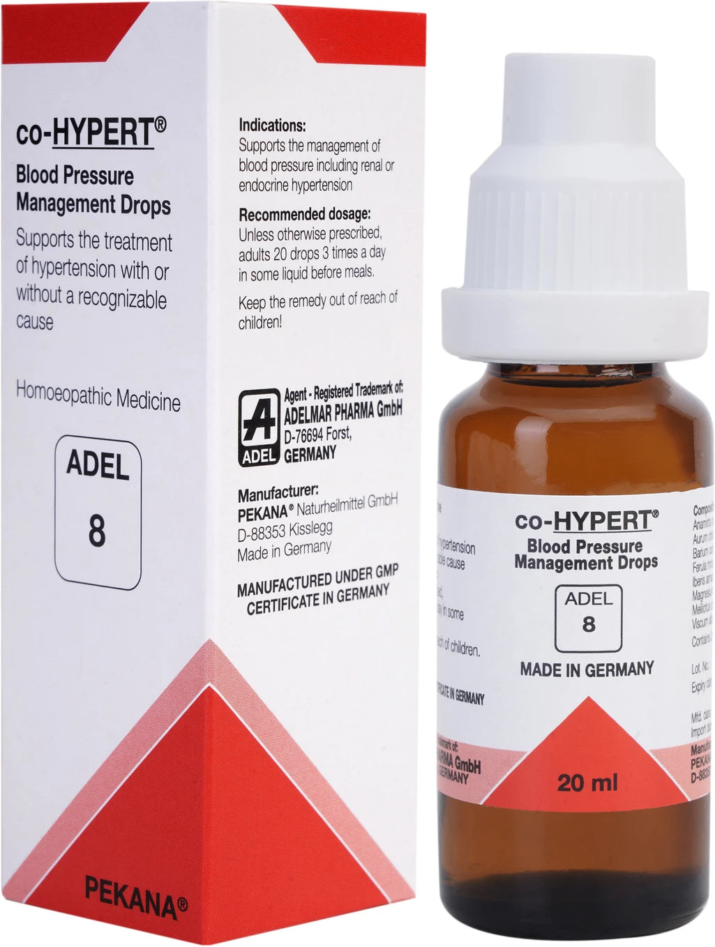 Adel Homeopathy 8 Co-Hypert Drop - 20 ml