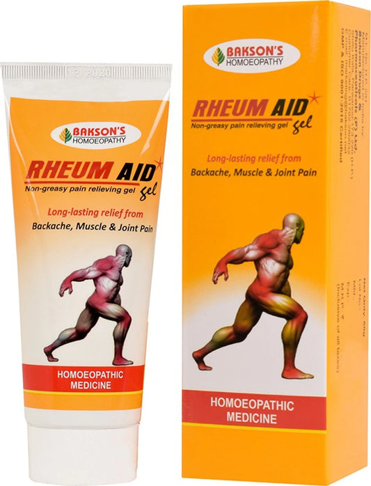 Bakson's Homeopathy Rheum Aid Gel - 60 gm