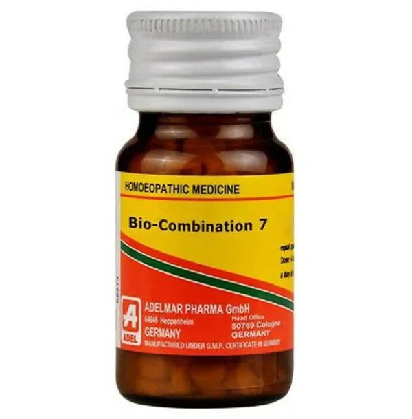 Adel Homeopathy Bio-Combination 7 Tablets - 20 gm tabs