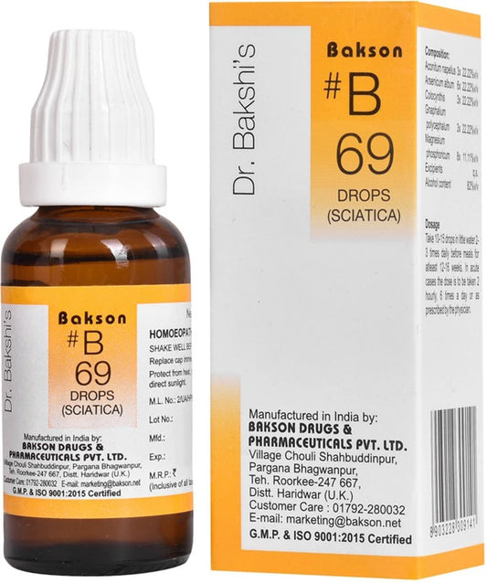 Bakson's Homeopathy B69 Drop - 30 ml