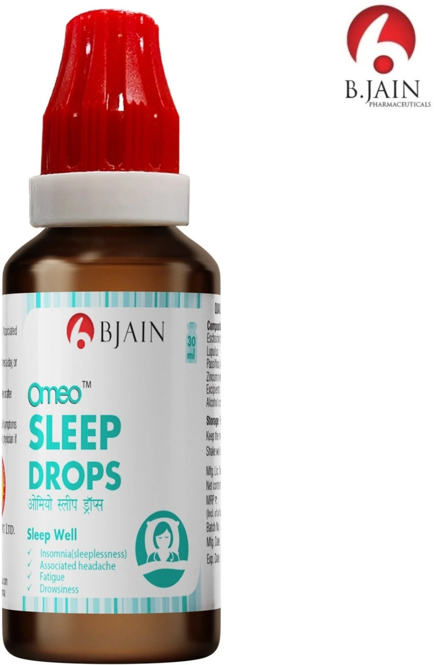 Bjain Homeopathy Omeo Sleep Drops - 30 ML