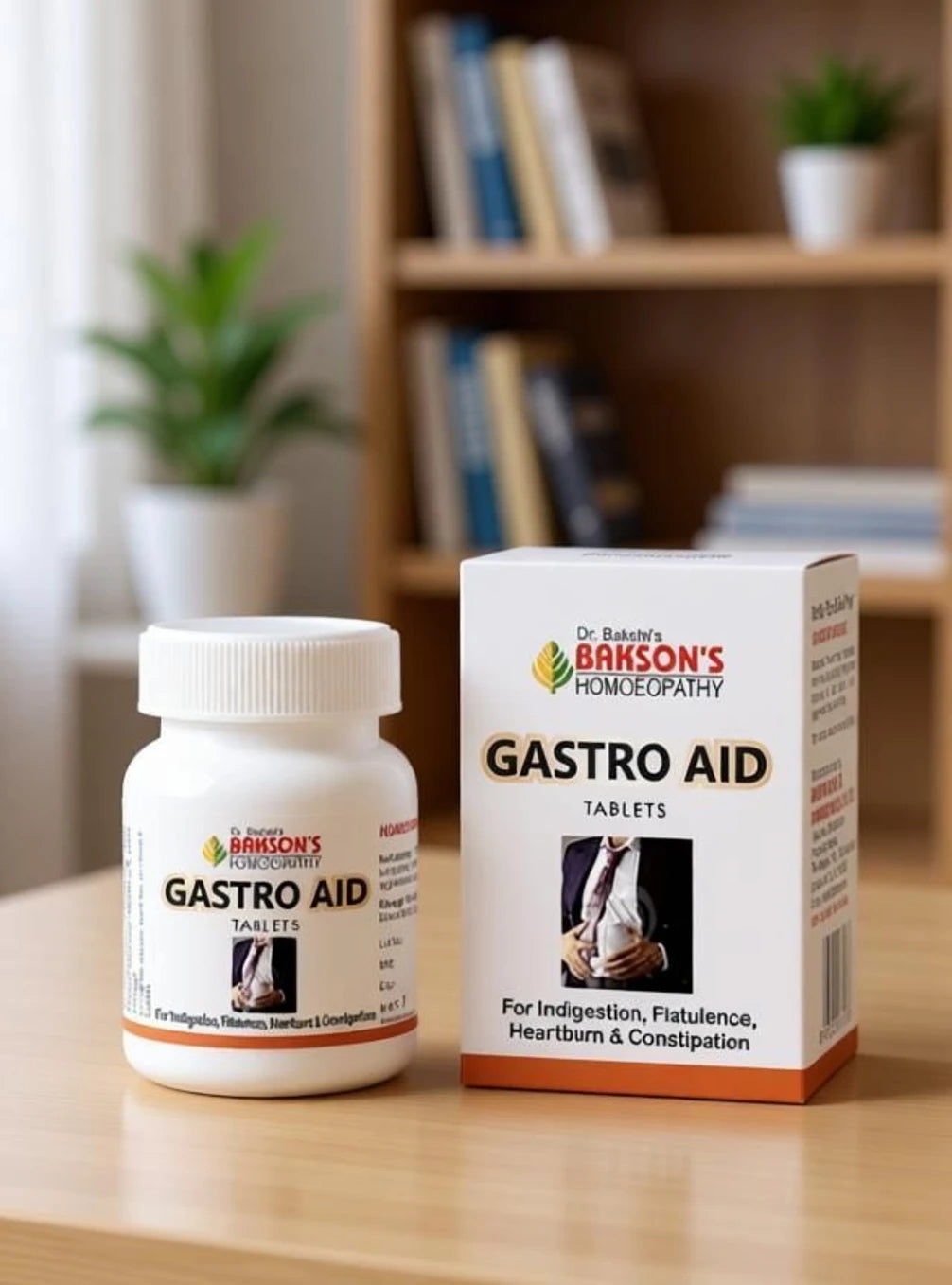 Bakson's Homeopathy Gastro Aid Tablets - 75 Tablets