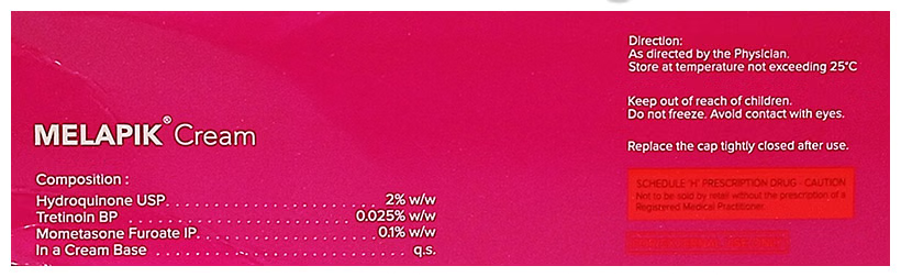 Melapik Cream 25 gm Cream