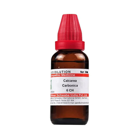 Dr. Willmar Schwabe India Calcarea Carbonica Dilution - 6 CH - 30 ml
