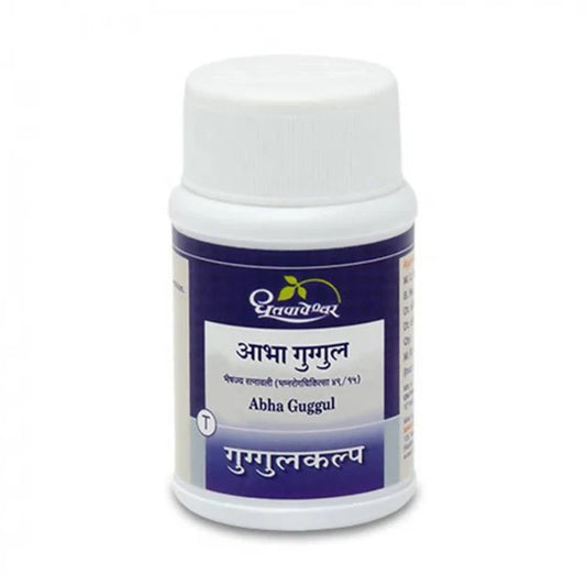 Dhootapapeshwar Abha Guggul Tablets - 60 Tablets