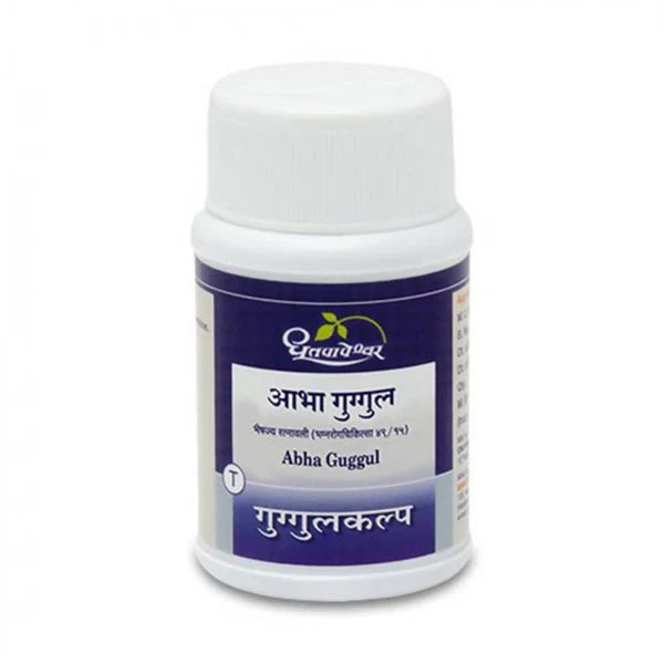 Dhootapapeshwar Abha Guggul Tablets - 60 Tablets