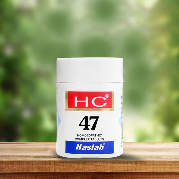 Haslab Homeopathy HC 47 Homoeo Vitamin-B Complex Tablet - 20 gm