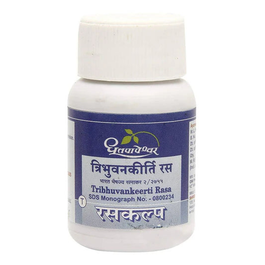Dhootapapeshwar Tribhuvankeerti Rasa Tablets - 50 Tabs