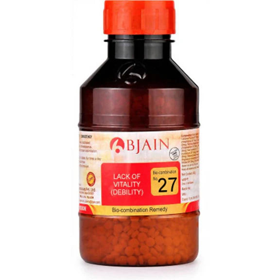 Bjain Homeopathy Bio Combination No.27 Tablet - 25 Gm