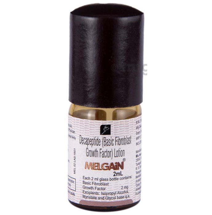 Melgain Decapeptide Lotion 5ml Basic Fibroblast Growth Factor For Vitiligo